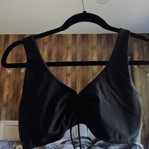 Shein Front Drawstring top